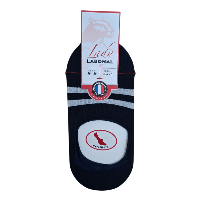 Invisibles pour Femme en Coton - Touché doux - Marine - 36-38 (A0141)