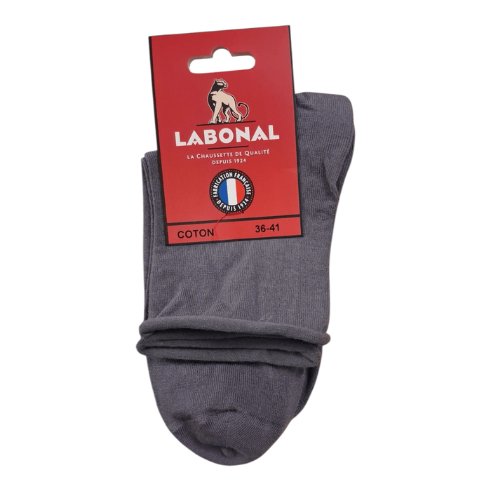 Socquettes pour Femme en Coton - Touché doux - Violet - 36-41 (B0713)