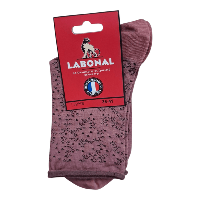 Chaussettes pour Femme en Laine - Produit chaud - Rose - 36-41 (B0933)