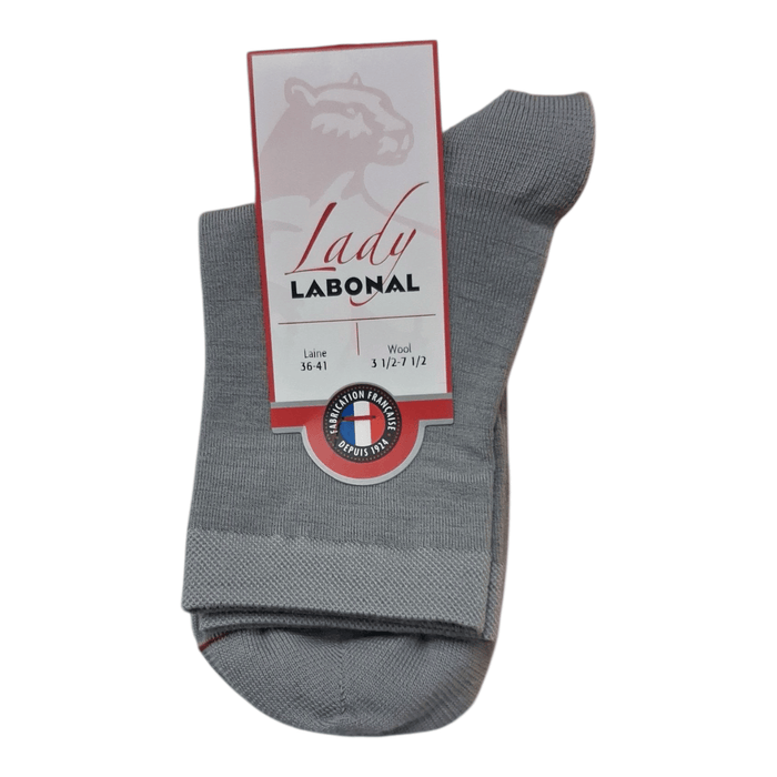 Chaussettes pour Femme en Laine - Produit chaud - Gris - 36-41 (B1014)