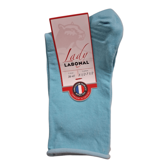 Chaussettes pour Femme en Coton - Touché doux - Ciel - 36-41 (B1043)