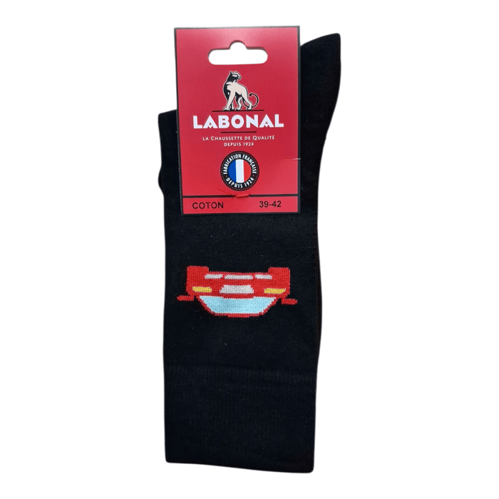 Chaussettes pour Homme en Coton - Touché doux - Noir - 39-42 (C0231)