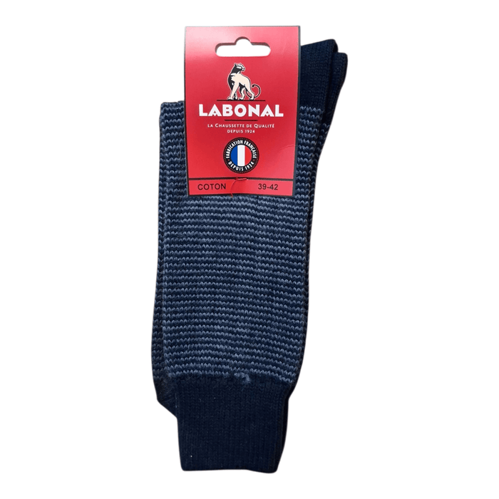 Chaussettes pour Homme en Coton - Produit épais - Marine - 39-42 (C0234)