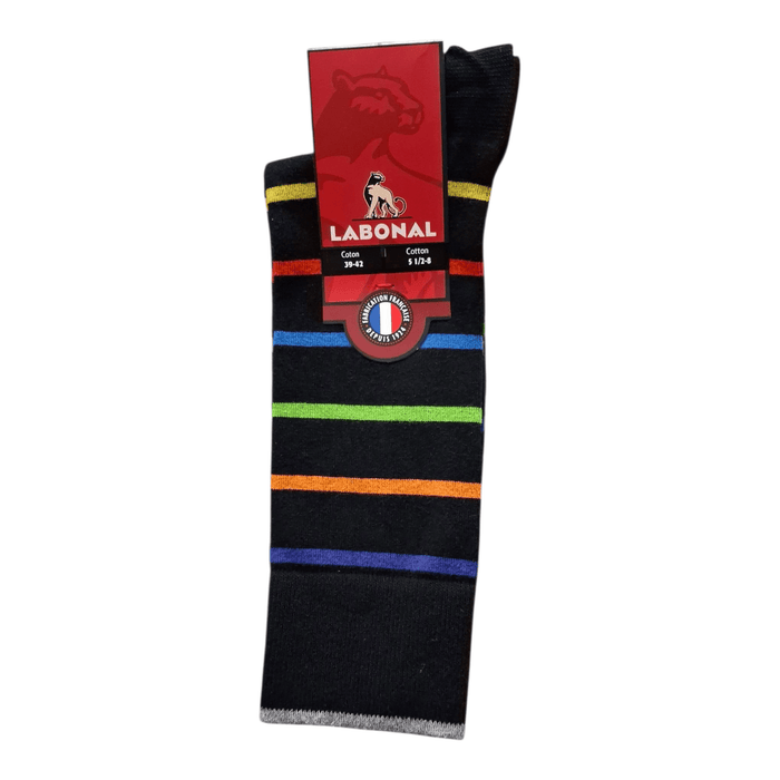 Chaussettes pour Homme en Coton - Touché doux - Noir - 39-42 (C0314)