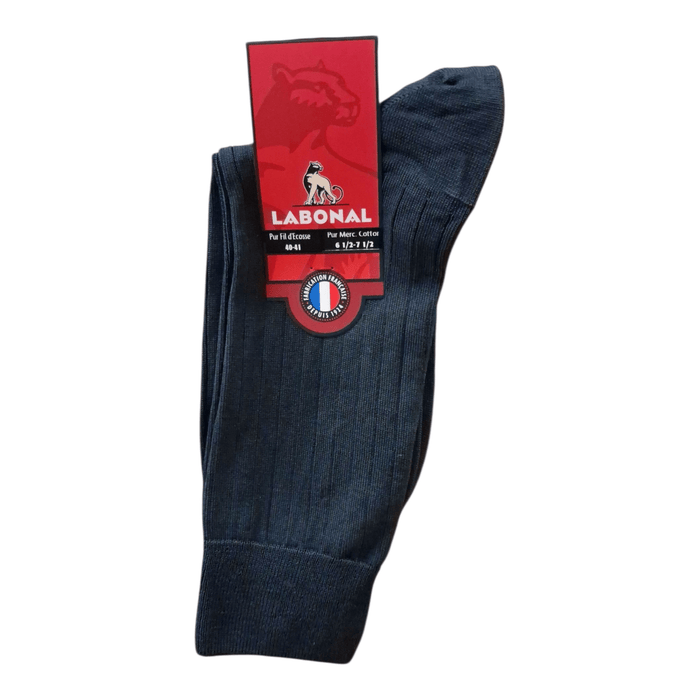 Chaussettes pour Homme en Fil d'Ecosse - Résistant - Anthracite - 40-41 (C0423)
