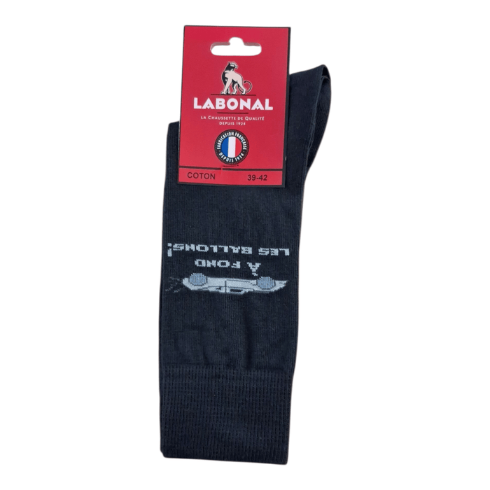 Chaussettes pour Homme en Coton - Touché doux - Anthracite - 39-42 (C0513)