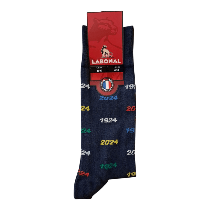 Chaussettes pour Homme en Coton - Touché doux - Marine - 39-42 (C0713)