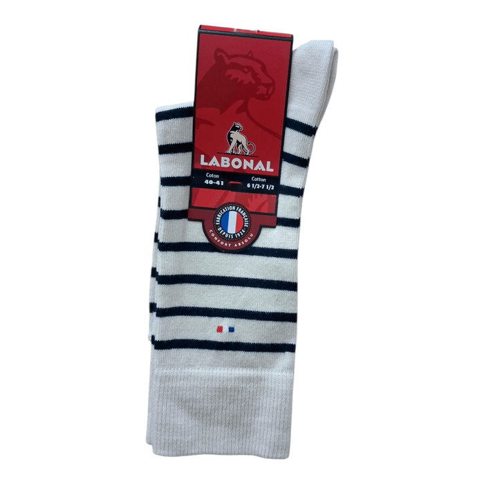 Chaussettes pour Homme en Coton - Touché doux - Beige - 40-41 (C0741)