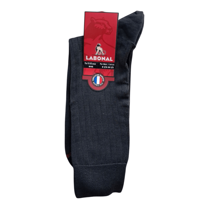 Chaussettes pour Homme en Fil d'Ecosse - Résistant - Anthracite - 44-45 (D0212)
