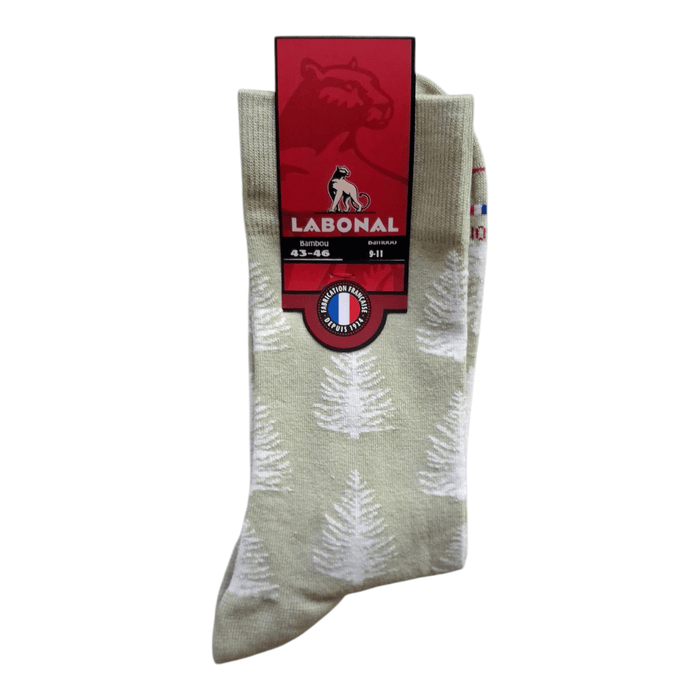 Chaussettes pour Homme en Bambou - Touché doux - Vert - 43-46 (D0223)