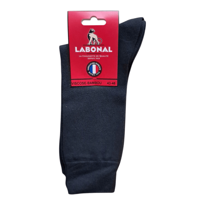 Chaussettes pour Homme en Bambou - Touché doux - Anthracite - 43-46 (D0233)