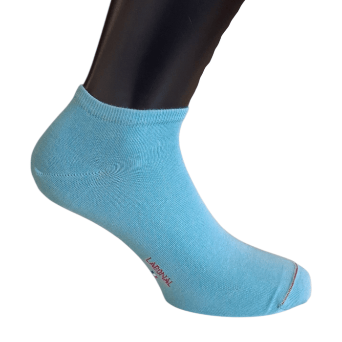 Mini-socquettes pour Homme en Coton - Touché doux - Turquoise - 43-46 (D0314)