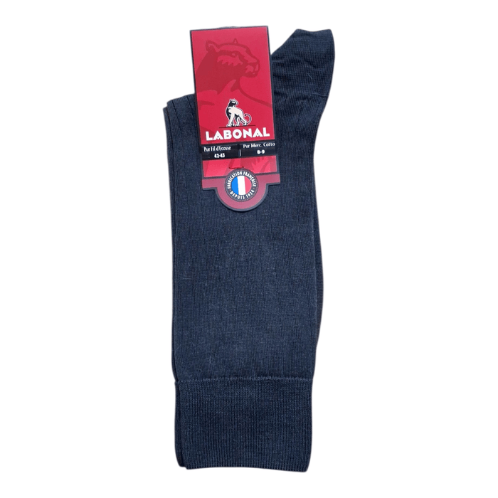 Chaussettes pour Homme en Fil d'Ecosse - Résistant - Anthracite - 42-43 (D0414)