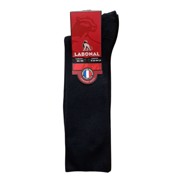 Chaussettes pour Homme en Viscose - Contient du cachemire - Noir - 44-45 (D0644)