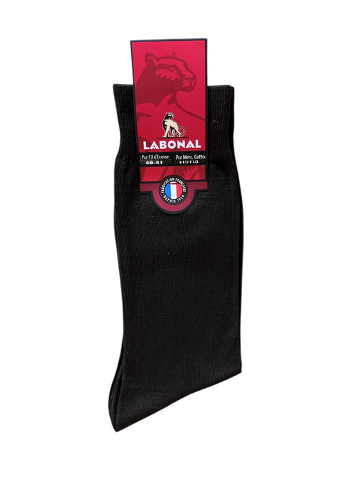 Chaussettes pour Homme en Fil d'Ecosse - Résistant - Marron - 40-41 (E0144)