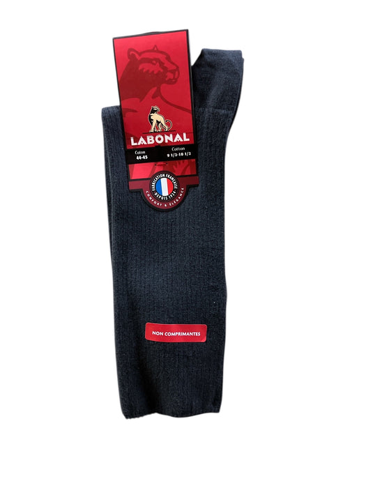 Chaussettes pour Homme en Coton - Non comprimant - Anthracite - 44-45 (E0232)