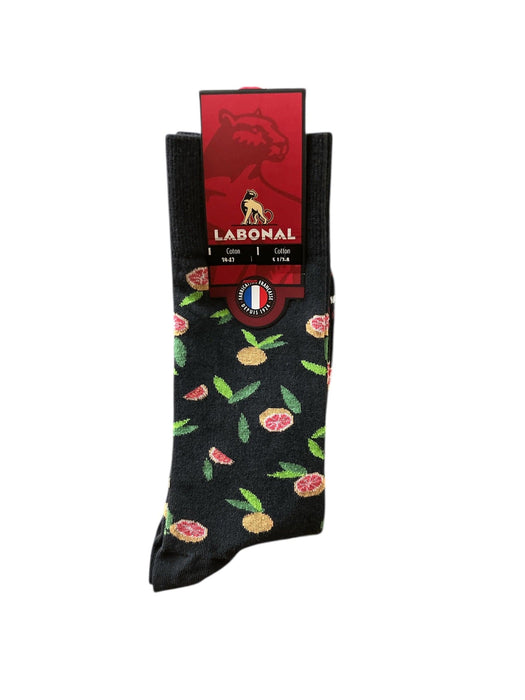 Chaussettes pour Homme en Coton - Touché doux - Anthracite - 39-42 (E0423)