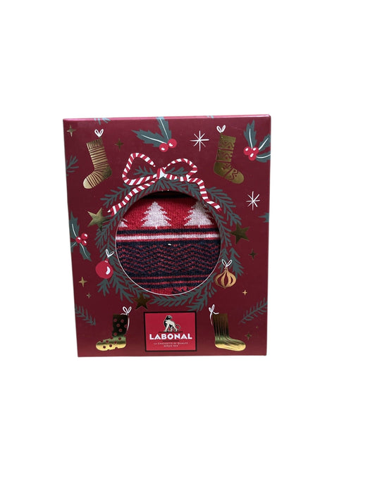 Coffret 1 paire de Chaussettes pour Homme en Coton - Touché doux - Rouge - 39-42 (F0612)