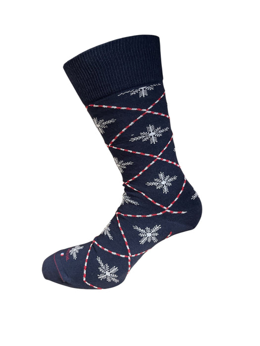 Coffret 1 paire de Chaussettes pour Homme en Coton - Touché doux - Marine - 39-42 (F0622)