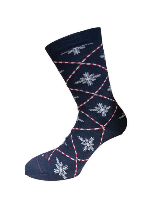 Coffret 1 paire de Chaussettes pour Femme en Coton - Touché doux - Marine - 36-41 (F0811)